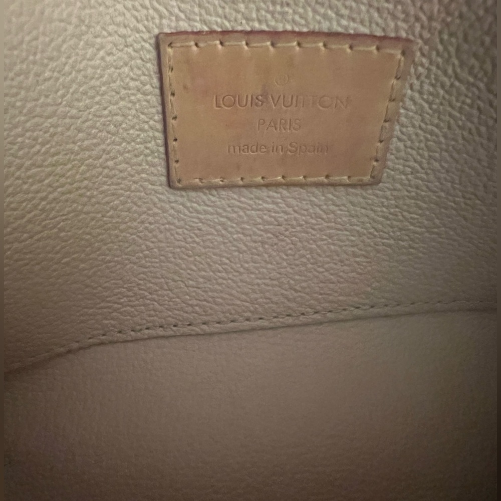 Louis Vuitton Brown Monogram Cosmetic Bag - Picture 4 of 6